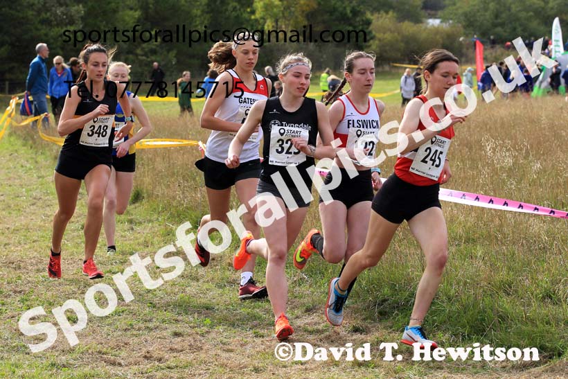 Womens under-17s and under-20s 2022 NEHL Druridge Bay, Northumberland, Sunday, October 9th. Photo: David T. Hewitson/Sports for All Pics
